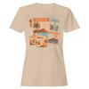 Aloha Hawaii Vintage Postcard Women's T-shirt