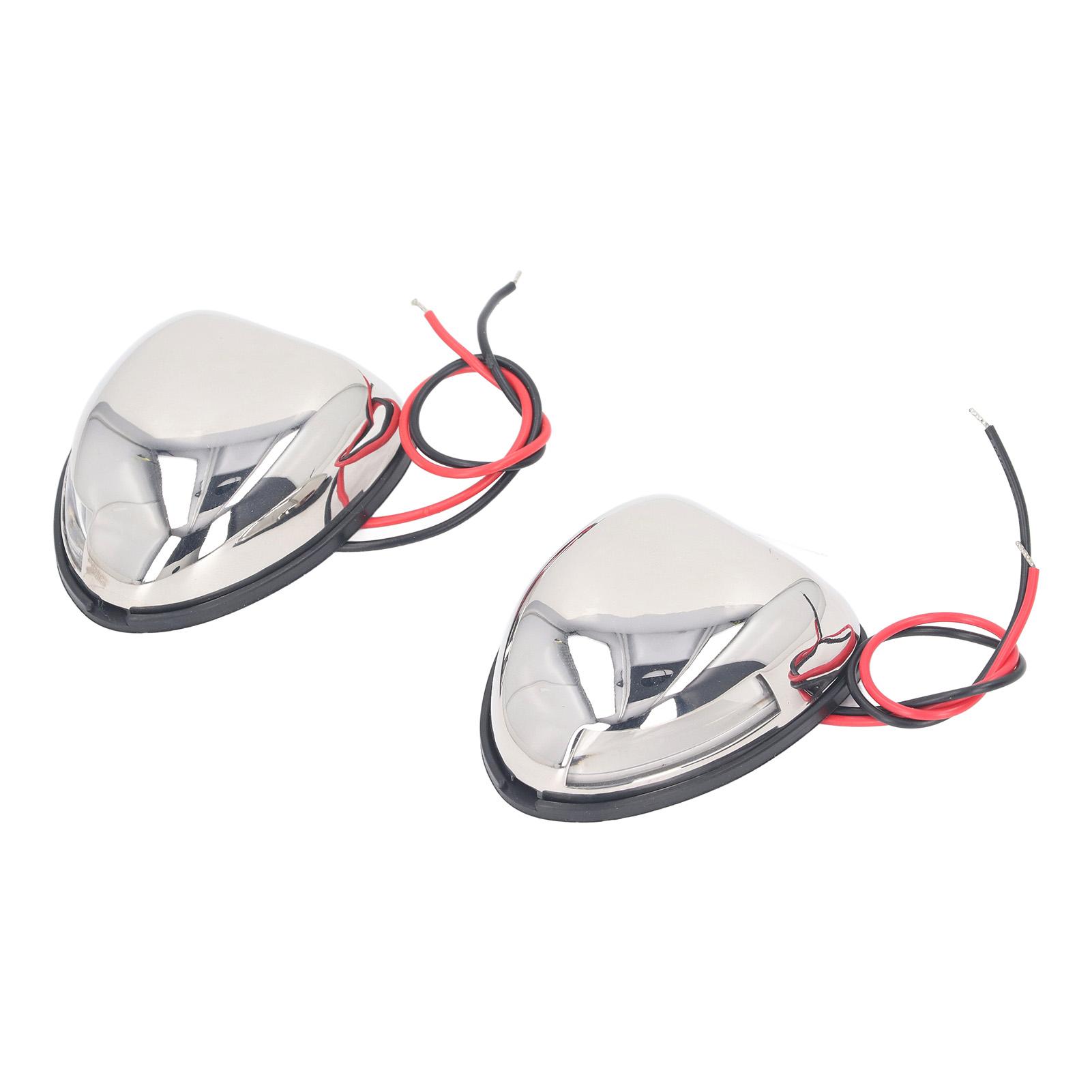 

Навигационный фонарь для лодки IP66, водонепроницаемый, видимость 1 нм, светодиодный, зеленый, красный, крепление сбоку, постоянный ток 1030V