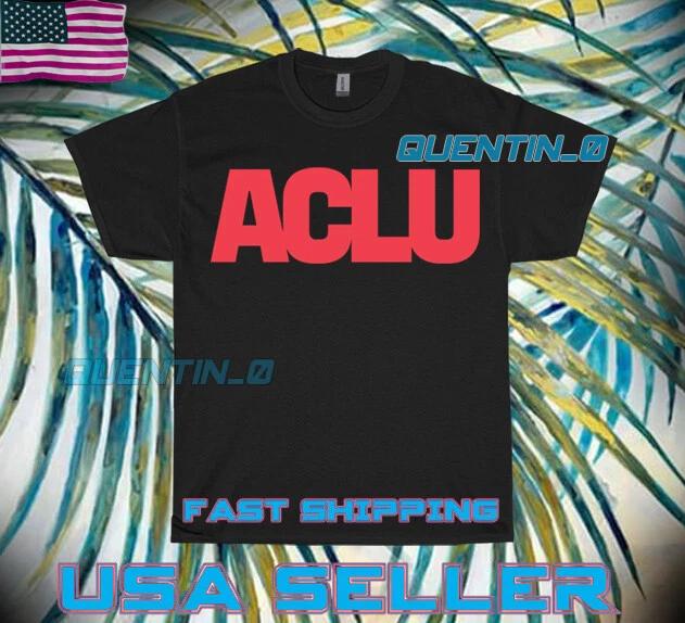 NEW Shirt PREMIUM ACLU AMERICAN CIVIL LOGO T-Shirt FUNNY UNISEX SIZE S TO 5XL M