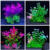 10pcs Fish tank Landscaping Ornaments Plastic Artificial Seaweed High Quality Seaweed Cross-border Aquarium Decorative Plants
