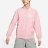 Nike Sportswear Woven Spring/Autumn Long Sleeve Baseball Collar Jacket Men Jacket Pink DM7900-603