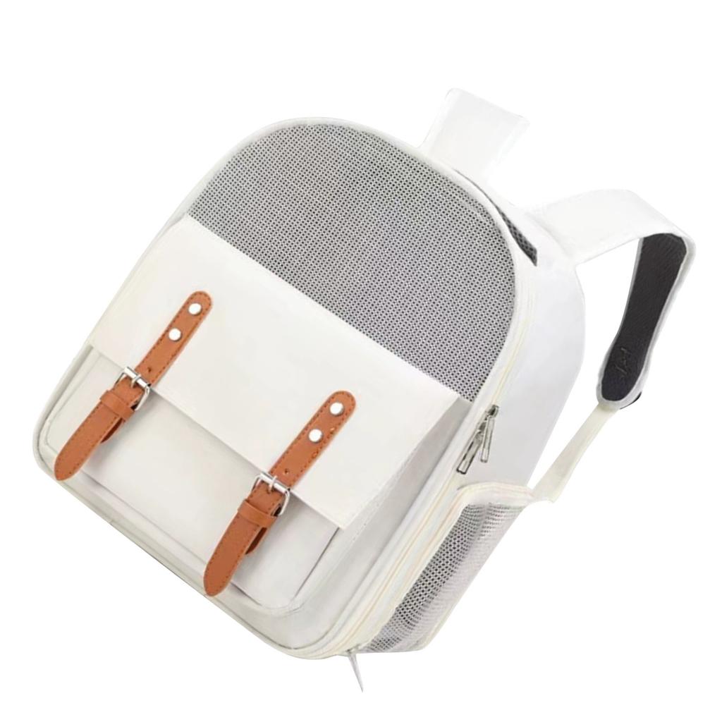 Haustiertrage Rucksack Atmungsaktives Mesh Haustiertragetasche Wasserdicht Tragbar Haustierreise-Tragetasche für
