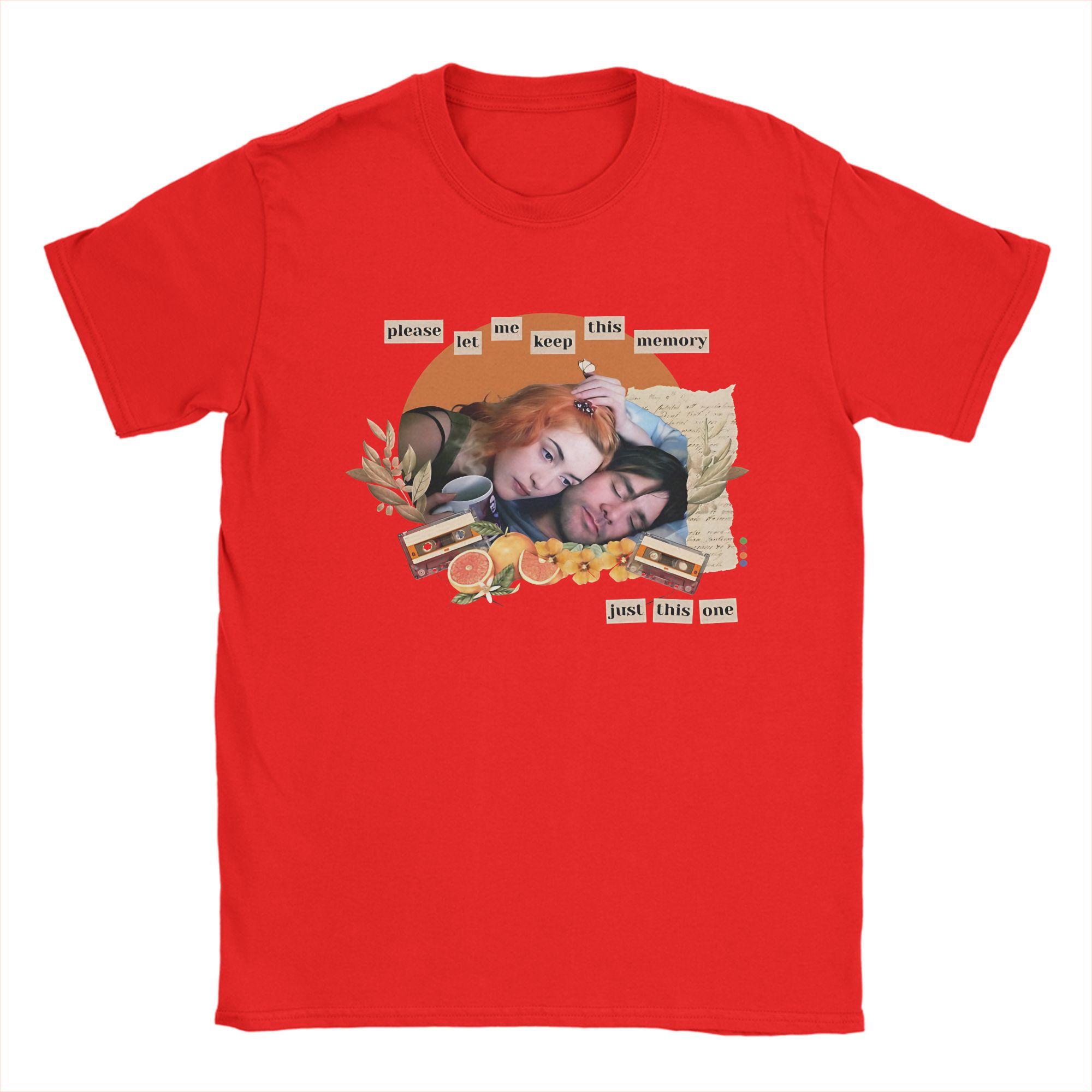 

Unisexs Eternal Sunshine Of The Spotless Mind T Shirts Cotton Tops Vintage Short Sleeve Round Neck Tees Birthday Present TShirt S