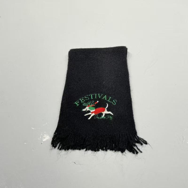 

Women s High-End Knit Christmas Scarf – Thick, Warm, and Versatile for Autumn and Winter 100-135CM