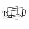 Stainless Steel Tissue Box Holder Portable Storage Shelf Napkin Paper Case  Kitchen Bathroom
