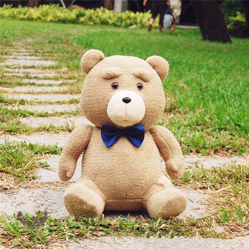 Peluche Ted Orsetto Orsacchiotto Ted Peluche Con Grembiule, 46 Cm