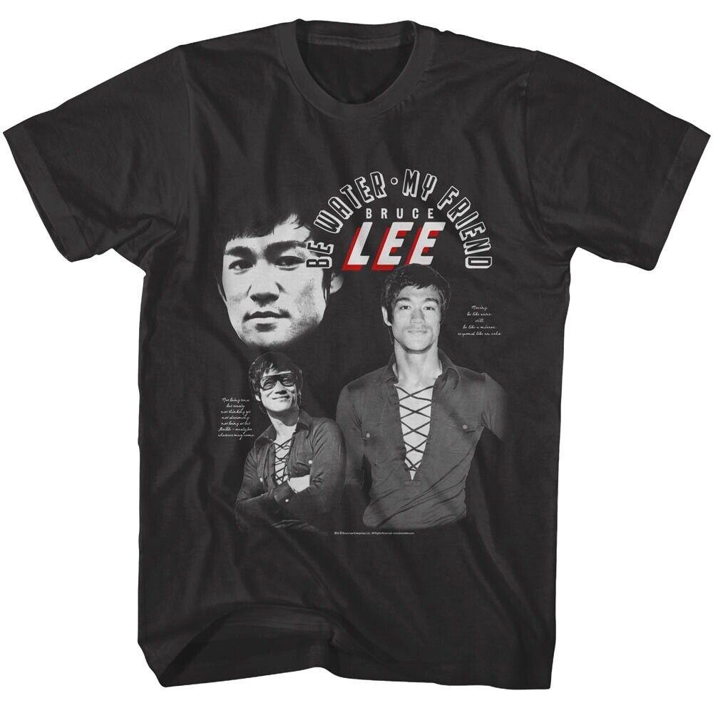 Bruce Lee Triple Wisdom Men T Shirt XXL
