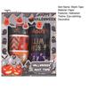 Thin Layering Washi Tape 8 Rolls Halloween Tape, Spooky Bat Witch Cat Pattern Decorative for Junk Journaling Supplies, Scrapbooking, DIY Crafts, Gift