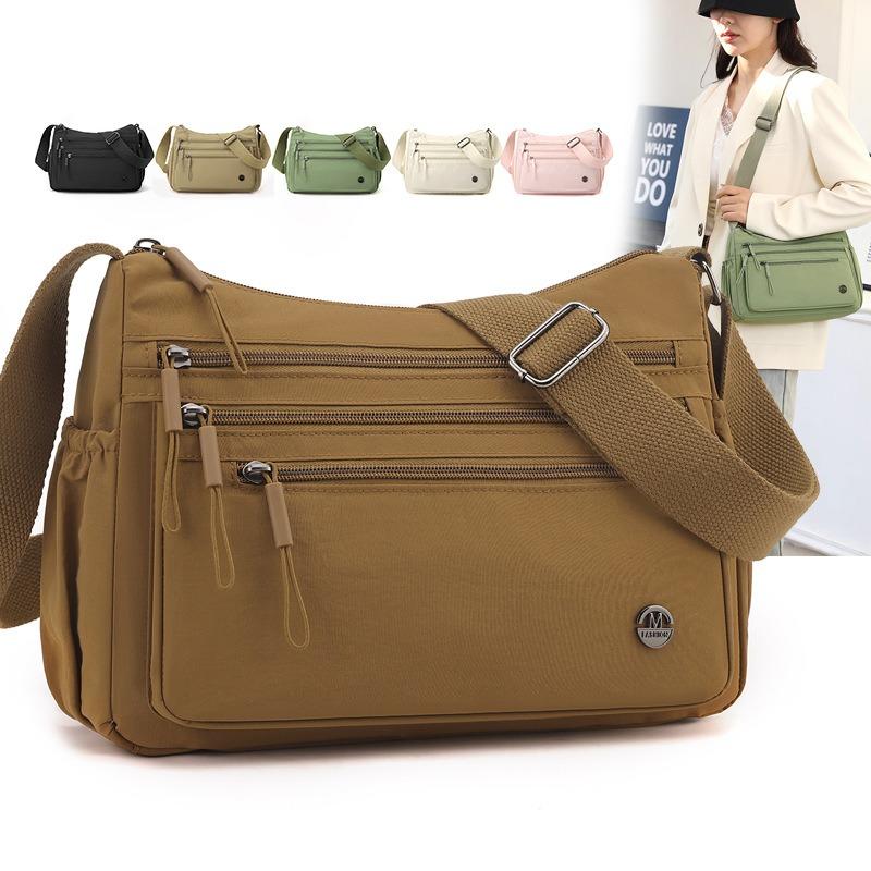 Women's Shoulder Bag Multi-compartment Lightweight Crossbody Bag