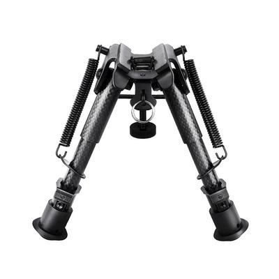 Carbon Fiber Tactical Telescopic Tripod Bipod, Foldable 6-9 Inch, Without Adapter