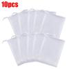5/10PCS Sacos de Rede para Pendurar para Espuma de Sabão Gel de Banho Branco Sacos de Rede para Espuma Limpeza Facial Ferramentas de Limpeza de Pele