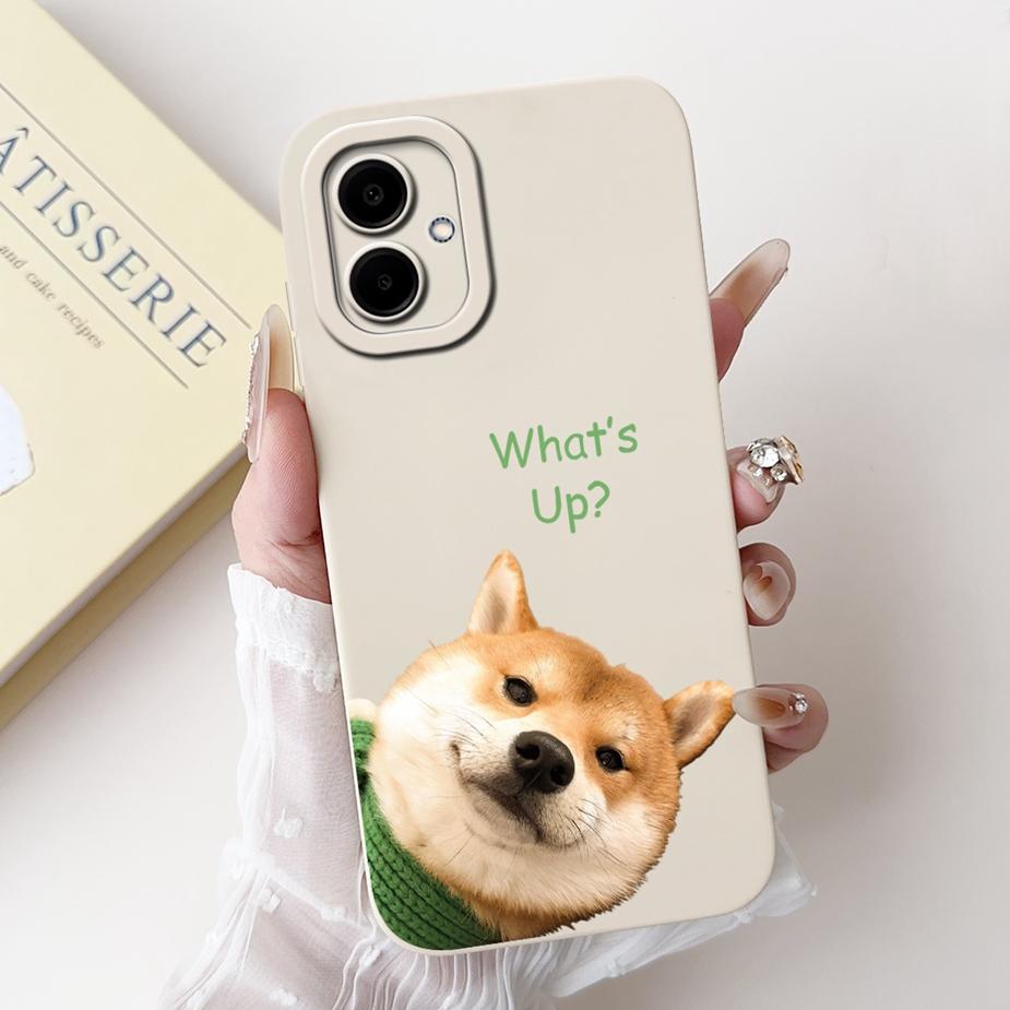 For Samsung Galaxy A06 Case SM-A065F Cute Panda Cartoon Cover Shockproof Phone Case For Samsung A06 A 06 GalaxyA06 4G Soft Shell