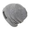 Avirex Knit Cap Beanie Gray (Type A, (Jacquard Knit))
