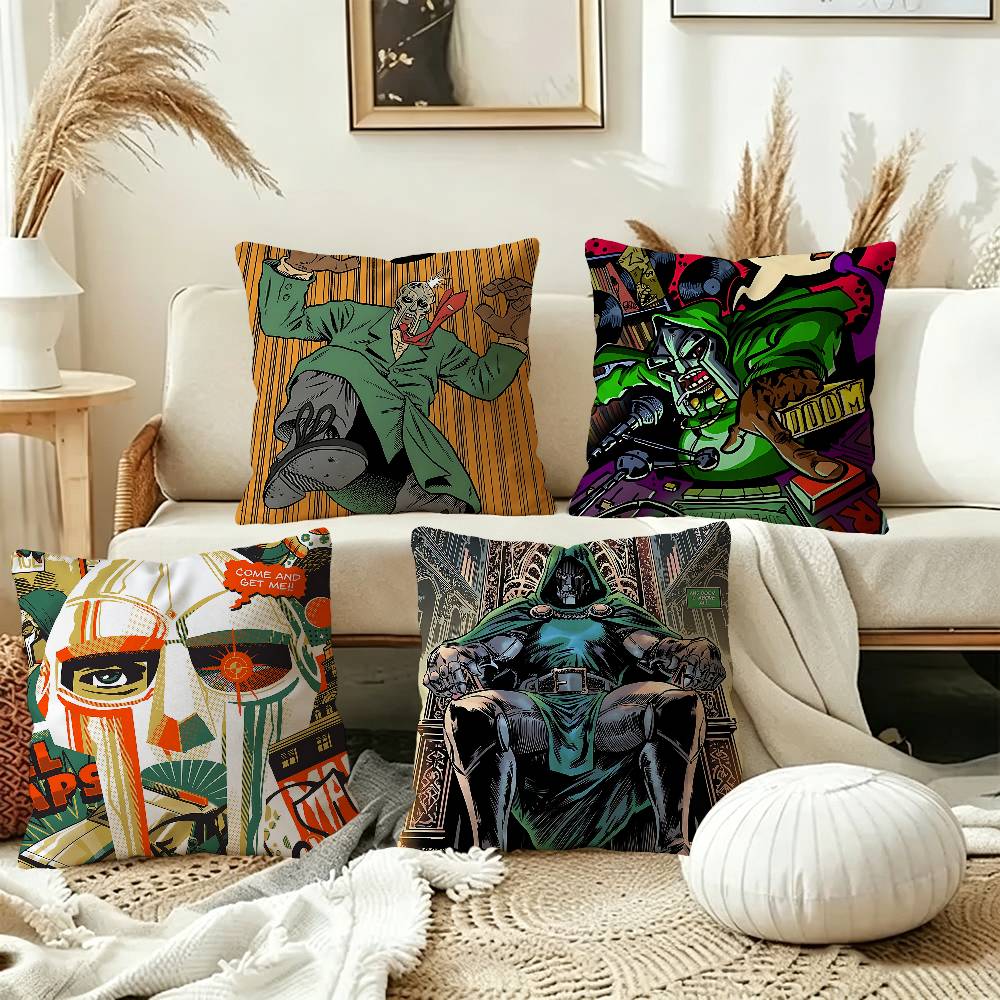 M-MF DOOM Personalized picture text home decorative pillows Household Gifts 45x45cm