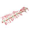 Christmas Advent Calendar Bags Hanging 24 Days Countdown Calendar Pocket for Party Celebration