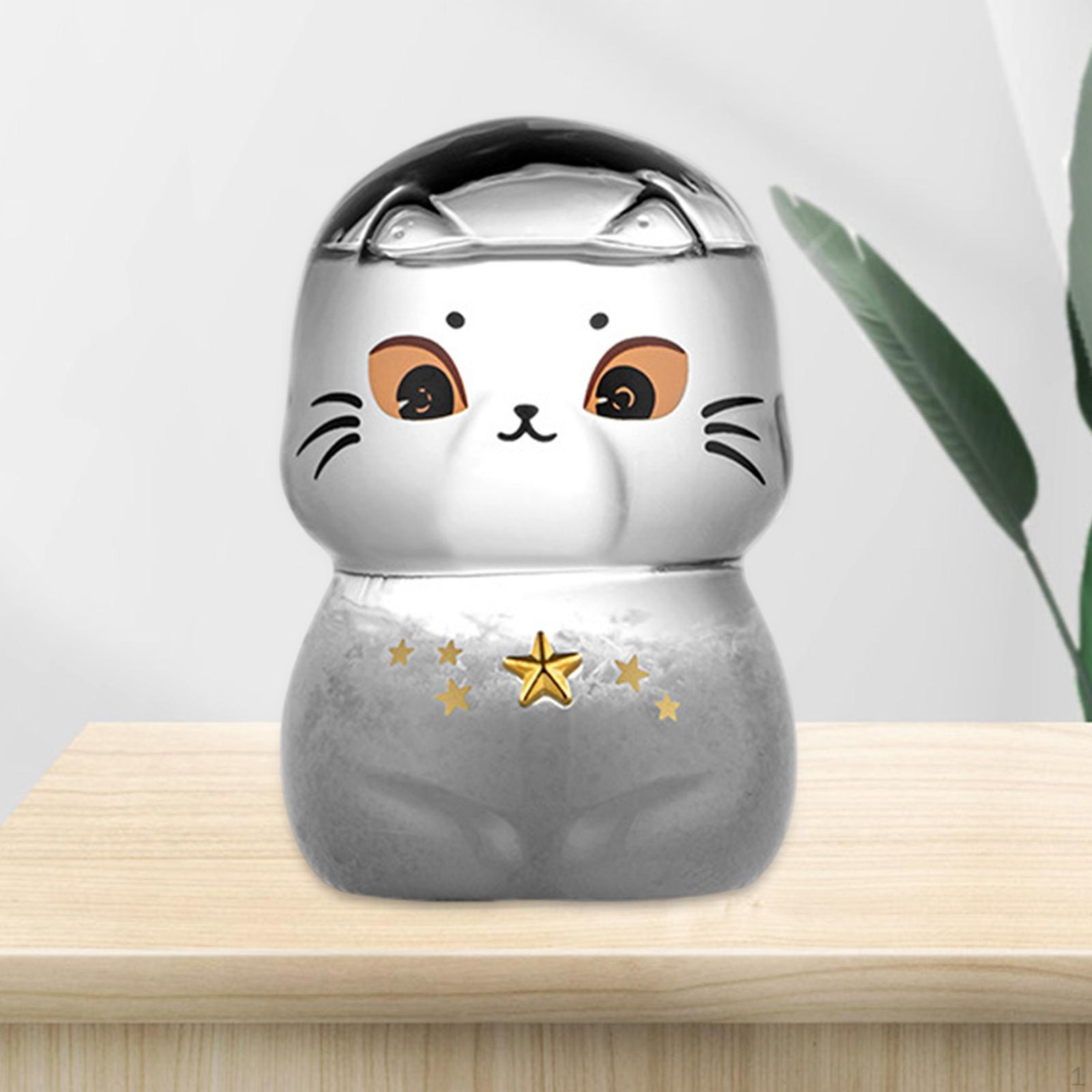 

Cat-Shape Weather Bottle er Clear Black