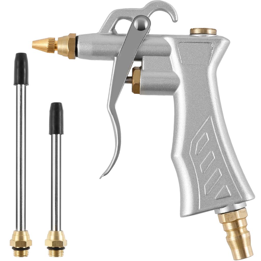 Industrielle Luftblaspistolen Verstellbare Düse Stahldüse Pneumatische Düse Reinigungswerkzeug Kompressor Tragbare Reinigungszubehör