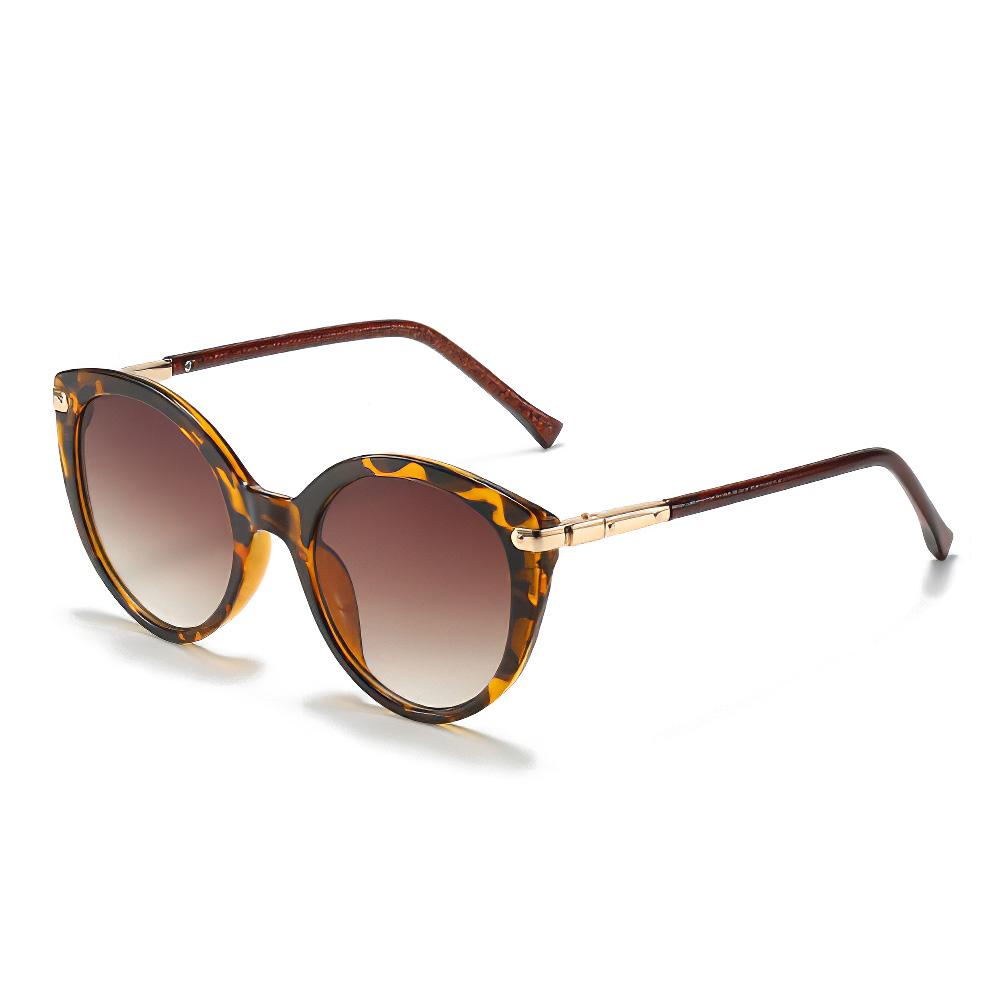 

High Quality New In Sunglasses for Women Fashion Leopard Print Round Frame Glasses Modern and Minimalist Style Women s Glasses