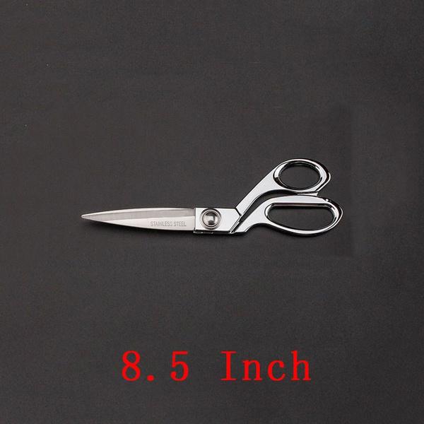 Professional Tailor Vintage High Quality Stainless Steel Scissors  Leather Fabric Cutter Sharp Needlework Scissors H