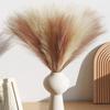 10PCS/lot Artificial Flowers Fluffy Pampas Grass Bouquet for Wedding Home Party Vase Decoration Boho Fake Plant Reed Flowers