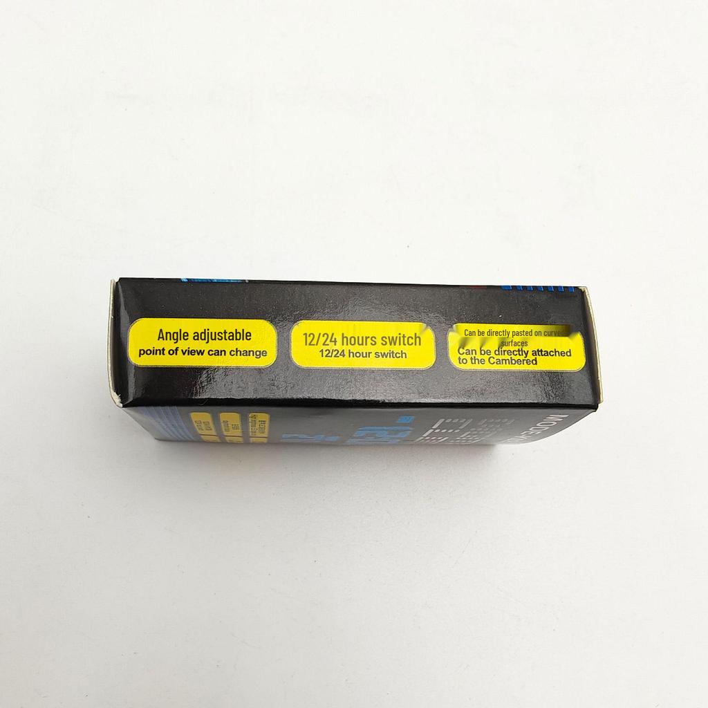 Auto Lüftungsschlitz Leuchtende Uhr & Thermometer