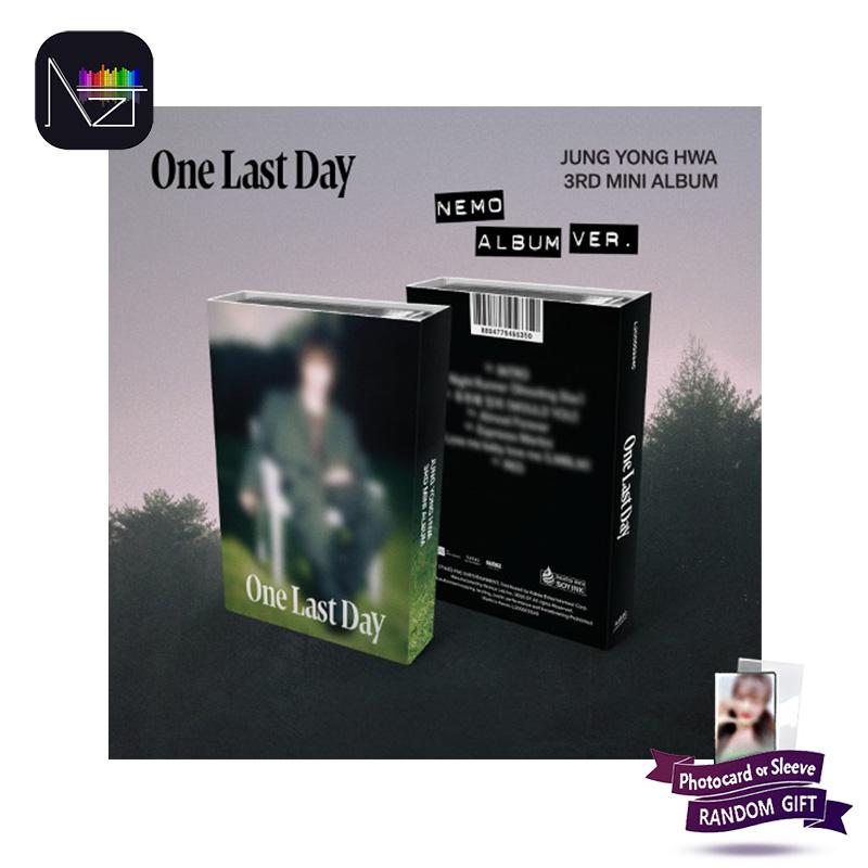 

[ПРЕДЗАКАЗ] ЧОН ЁН ХВА – 3-й мини-альбом One Last Day (НЕМО АЛЬБОМ) * ОГРАНИЧЕННЫЙ ВЫПУСК 1pcs