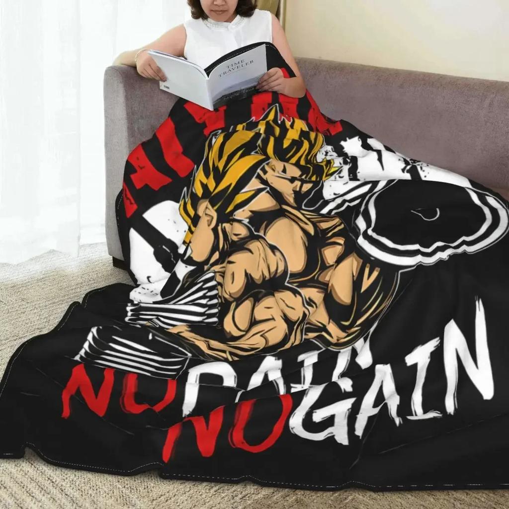 Your Workout Is My Warmup Knitted Blankets Fleece Bodybuilding Super Warm Throw Blanket for Home Couch Bedspread
