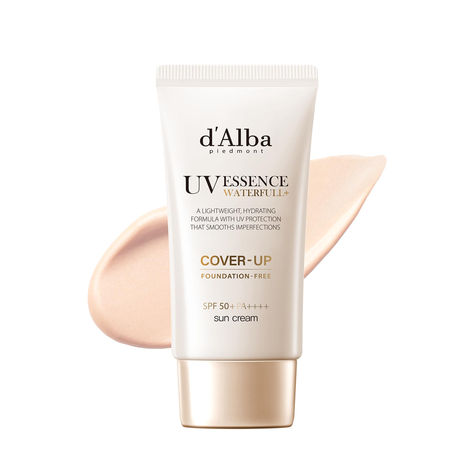 UV Essence Zonnescrème 50ml Make-up Makkelijk UV Gevoelig Droog Voor Gezicht en Waterfull Zonnescrème 50ml [d'Alba Officieel] Tone-Up SPF50+ PA++++ (Bedekking) -