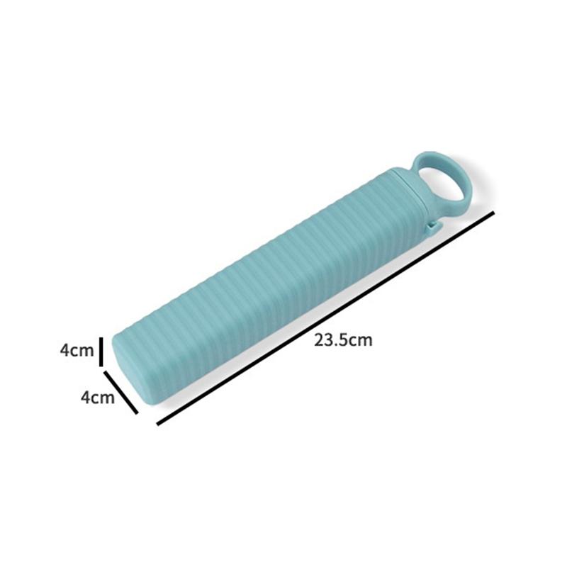 Easy Release Foldable Ice Tray Collapsible Plastic Ice Maker Mold for Kitchen Barbecue Refrigerator Outdoor Drink Cooling
