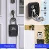Wall Mounted Key Safe Box Large Capacity Key Lock Safe Box 4 Digit Combination Key Box  Garage