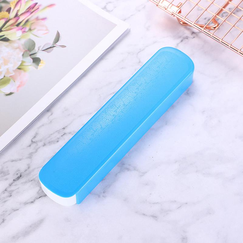 Cutlery Straw Plastic Storage Box Chopsticks Fork Spoon Pull Box Outdoor Travel Portable Tableware Empty Box