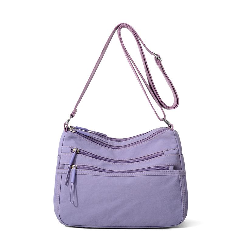 Multi-Compartment Shoulder Bag Middle-Aged Mother Bag