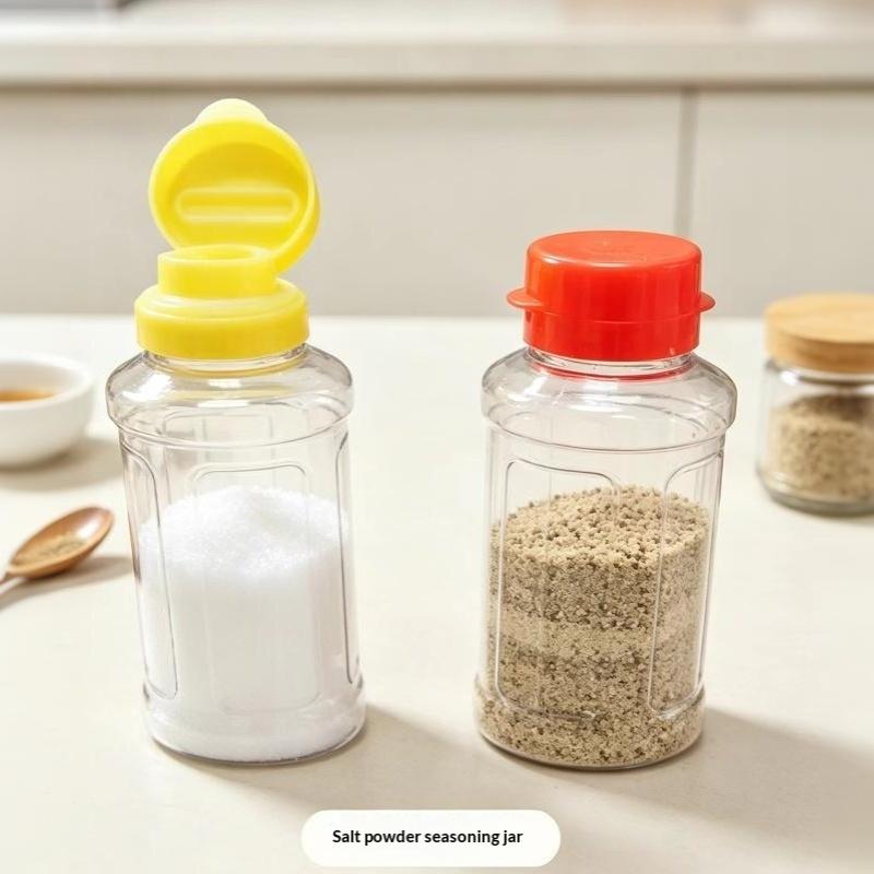 1/2Pcs 290Ml Plastic Condiment Squeeze Bottles Hole Dispensers For Oil Bbq Sauces Paint
