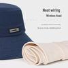 Japanese Style Wide Brim Fisherman Summer Hat - Sun Protection Fashion for Men & Women, Face Slimming Design.