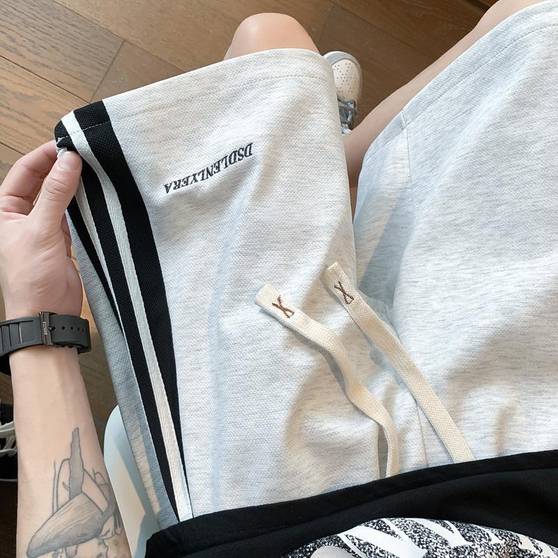 Sport Shorts Men's Running Basketball Pants Casual Centre Pants Loose Versatile Mid-pants