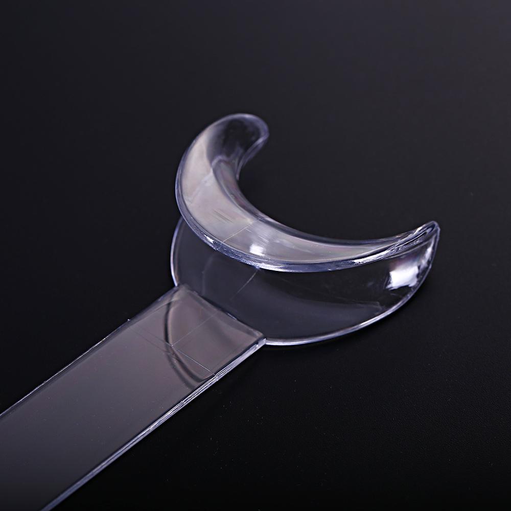 Dental Lip Retractor Intraoral Cheek Øvre Underleppe Retractor Dobbelthode Gjennomsiktig Stor/liten