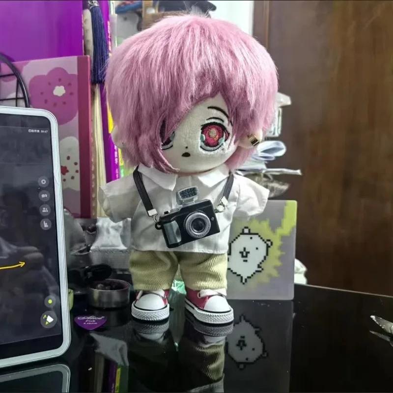 20CM Anime-Charakter Plüschtier 20cm Baumwollpuppe Saneyuki Miyabi Niedliches Anzieh-Plüschtier zum Sammeln als Geschenk für Erwachsene und Kinder