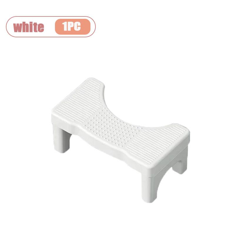 

Bathroom Toilet Footstool Thick Durable Squatting Aid Foot Rest for Adults Children and Pregnant Women Home Toilet Step Stool