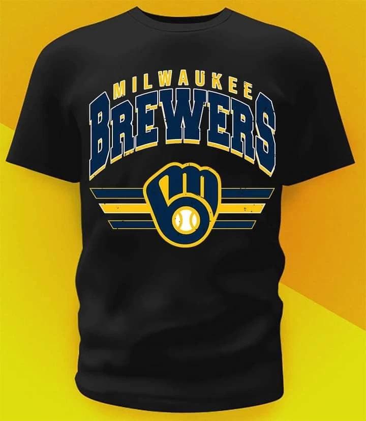 Milwaukee Brewers Vintage Shirt Sizes!! Youth-6XL 4XL