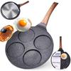 BLACK&WOOD 4-Cup Granite Pancake Pan 26cm