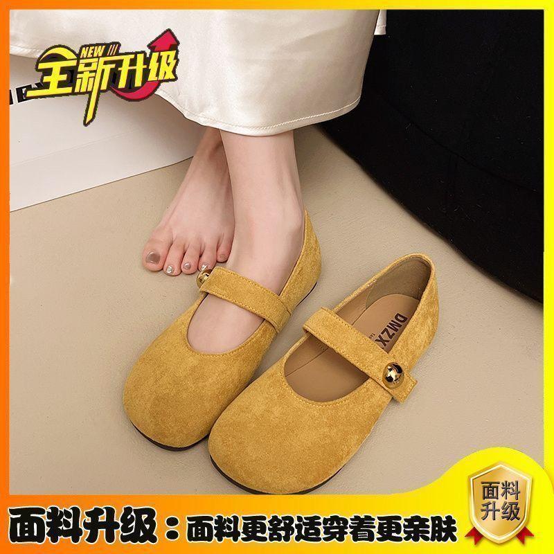 

Мягкая подошва не устают ноги плоская подошва маленький размер отходы земля ветер дофамин одинарная обувь женская весна и осень женская обувь обувь Birkenstock с 35