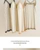 Women's Camisole Nightgown - Lace, Sexy Girlish Style, with Chest Pads, for Spring & Autumn.