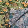 Rustic Vintage Jacquard Fabric Chenille Tablecloth Oil Painting Decorative Fabric, for Diy Sewing Clothes Pillowcase Bag