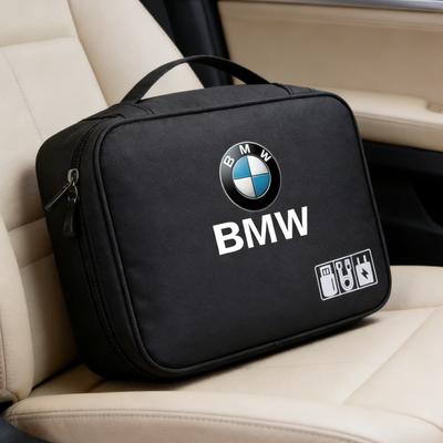 FA8For M Performance E46 E90 E60 F20 X1 F10 F30 X3 E70 Pendant Car Accessories Digital Storage Bag Data Cable EVA Tools Case