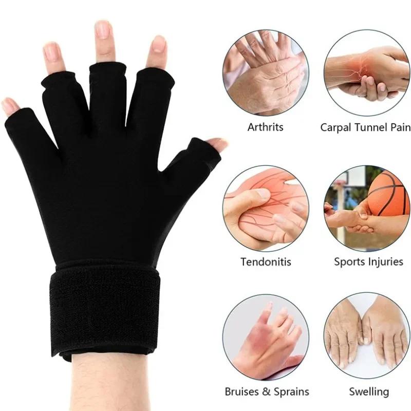 Reusable Icing Finger Steam Pack Hot Cold Therapy Gel Pack With Adjustable Wrist Strap For Hand Wrist Pain Relief Men Women