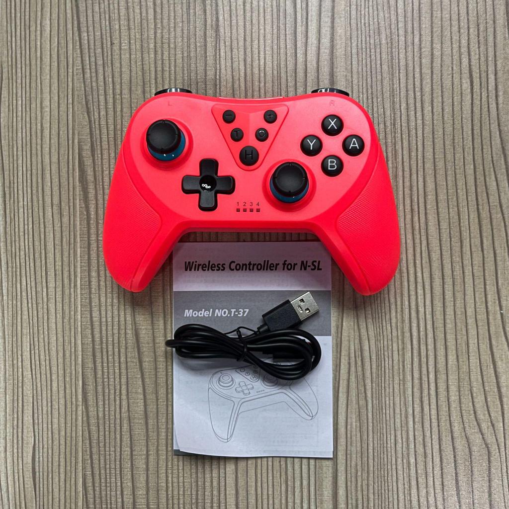 Bluetooth Wireless Controller for Nintendo Switch & OLED, Vibration, Wake-Up, Six-Axis