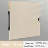 MoeTron Square Folder 50*50cm Drawing Portfolio Booklet Diamond Painting 40*40 Square Portafolio With Plastic Sleeves