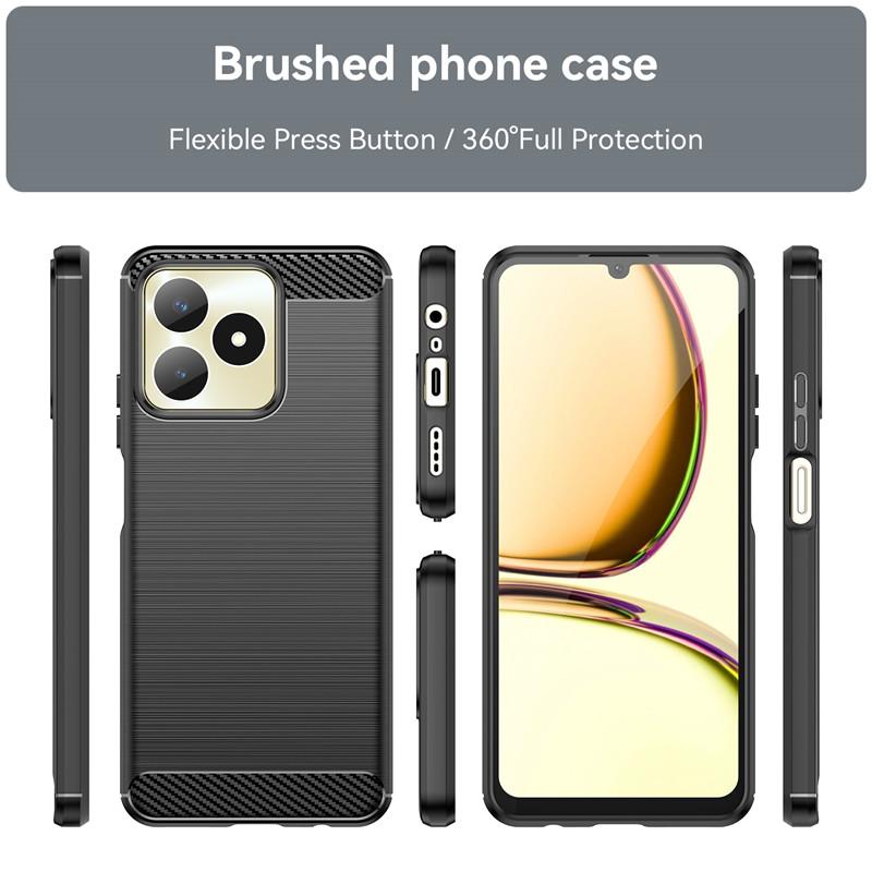 For Realme Note 50 Case For Realme Note 50 4G Cover 6.74 Inch Shockproof Soft Silicone Protective Bumper For Realme Note 50