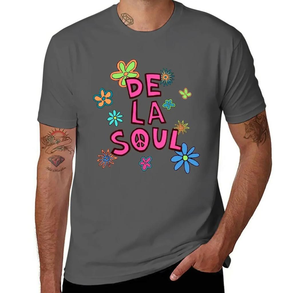 De La Soul T-Shirt boys animal print plus size tops Blouse men workout shirt