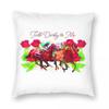Talk Kentucky Derby To Me Pillowcase Polyester Linen Velvet Creative Zip Decorative Pillow Case Home Cushion Cover